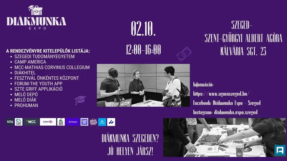 Student Work Expo - Szeged: Best Student Work Börze